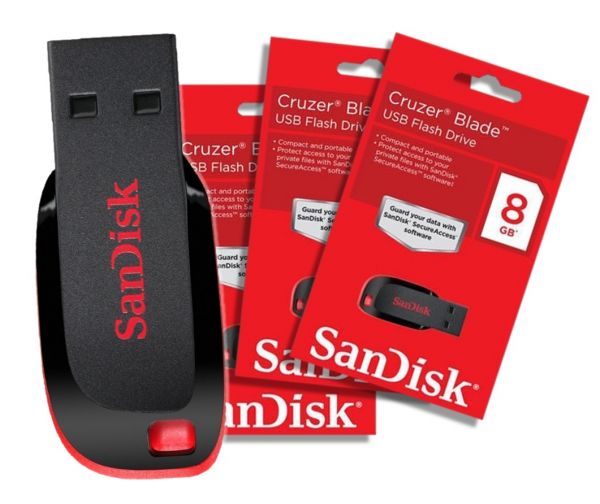 PEN DRIVE SCAN DISK 8GB