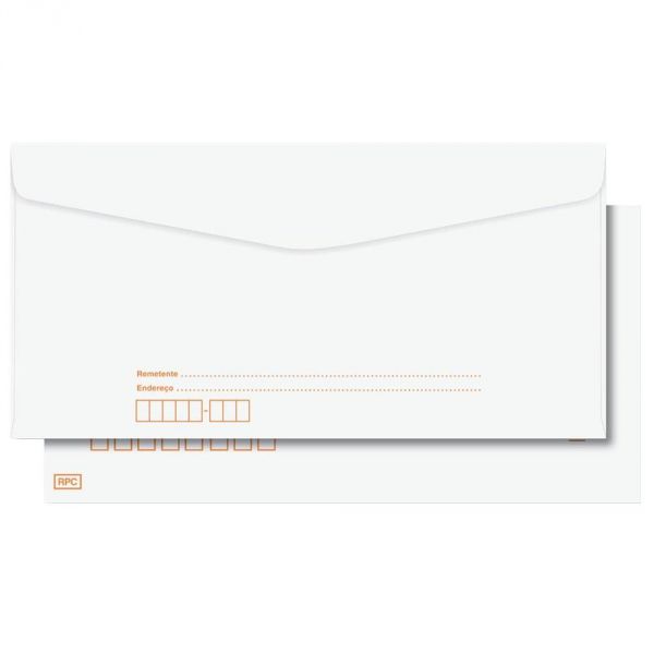 ENVELOPE OFICIO BRANCO C/ RPC CADA