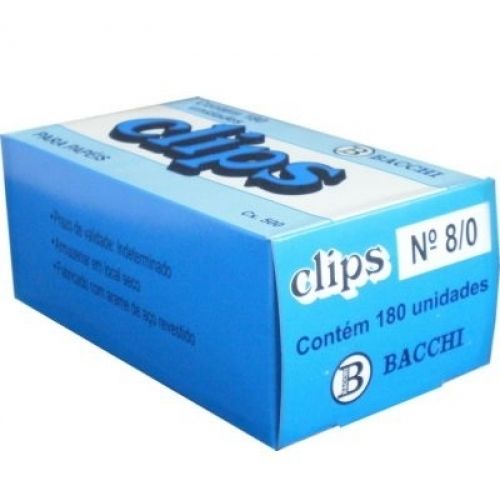 CLIPS N 8/0 COM 180 BACCHI