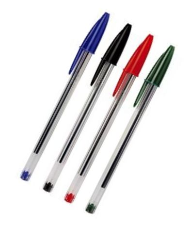 CANETA BIC CRISTAL PRETA CADA